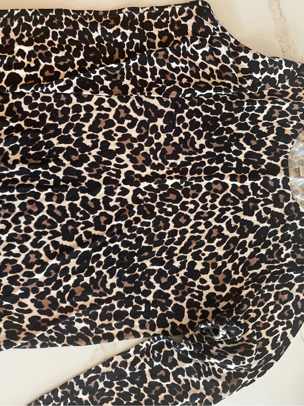 J. Crew Leopard Print Women's Sweater in Black and Brown